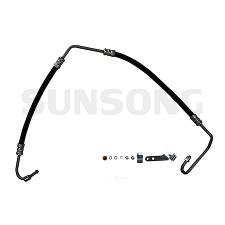 Sunsong Power Steering Pressure Line Hose Assembly, 3401264 3401264