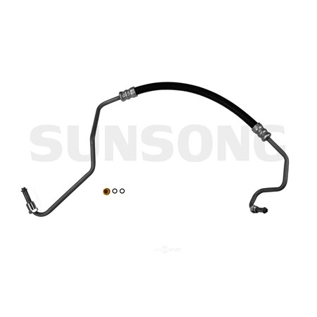 Sunsong Power Steering Pressure Line Hose Assembly-Pump To Hydroboost, 3401284 3401284