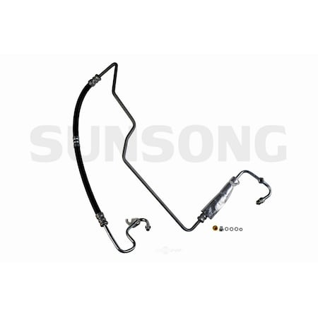 Sunsong Power Steering Pressure Line Hose Assembly, 3401303 3401303