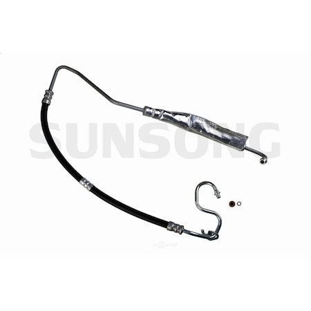 Sunsong Power Steering Pressure Line Hose Assembly 2000-2003 Ford Focus 2.0L 3401321