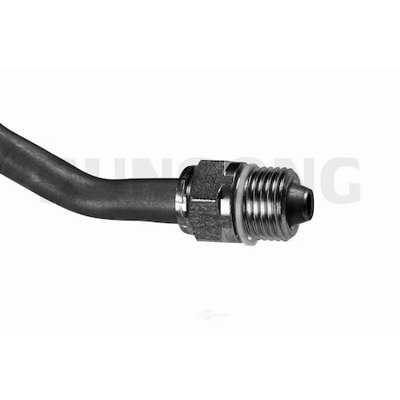 Sunsong Power Steering Pressure Line Hose Assembly 1991-1996 Ford Escort 1.9L 3401325