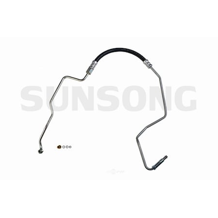 Sunsong Power Steering Pressure Line Hose Assembly, 3401353 3401353