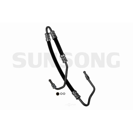 Sunsong Power Steering Pressure Line Hose Assembly, 3401382 3401382