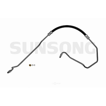 Sunsong Power Steering Pressure Line Hose Assembly, 3401397 3401397