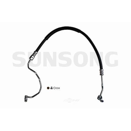 Sunsong Power Steering Pressure Line Hose Assembly, 3401514 3401514
