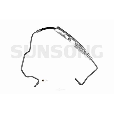 Sunsong Power Steering Pressure Line Hose Assembly, 3401528 3401528