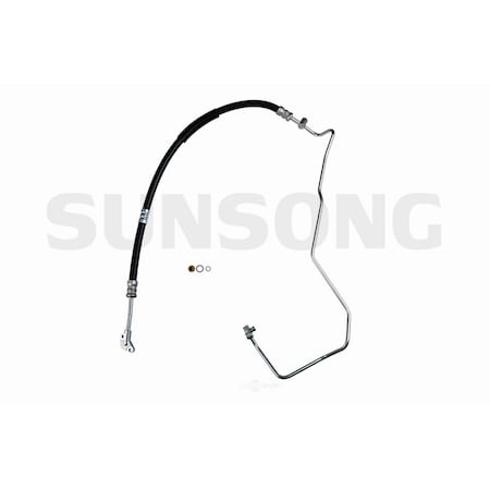 Sunsong Power Steering Pressure Line Hose Assembly 1999-2003 Acura TL, 3401799 3401799