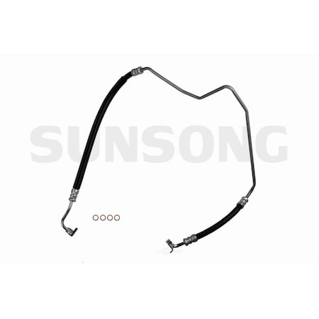 Sunsong Power Steering Pressure Line Hose Assembly, 3401872 3401872