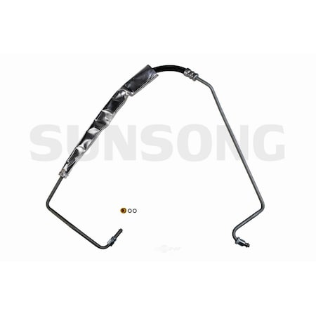 Sunsong Power Steering Pressure Line Hose Assembly, 3401909 3401909