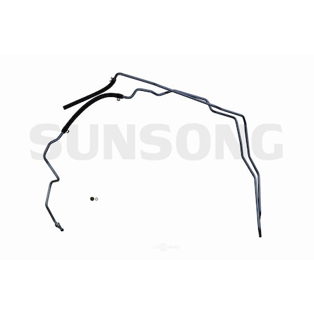 Sunsong 3402073 Power Steering Return Line Hose Assembly
