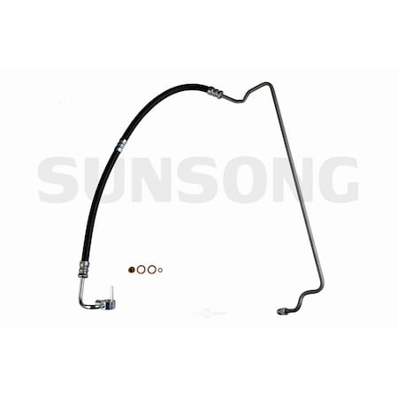 Sunsong Power Steering Pressure Line Hose Assembly, 3402304 3402304