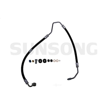 Sunsong Power Steering Pressure Line Hose Assembly, 3402947 3402947