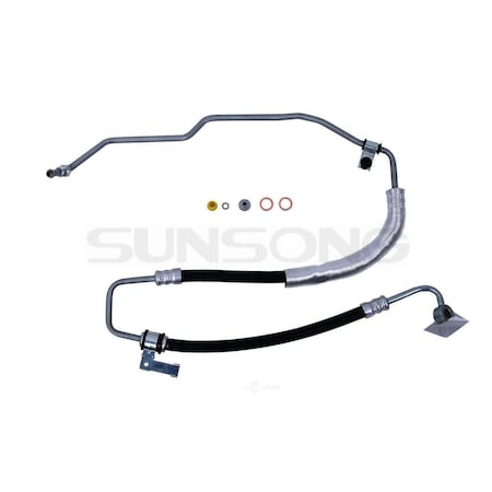 Sunsong Power Steering Pressure Line Hose Assembly, 3404044 3404044