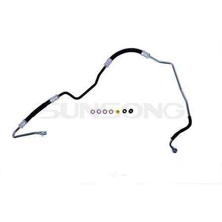 Sunsong Power Steering Pressure Line Hose Assembly, 3404161 3404161