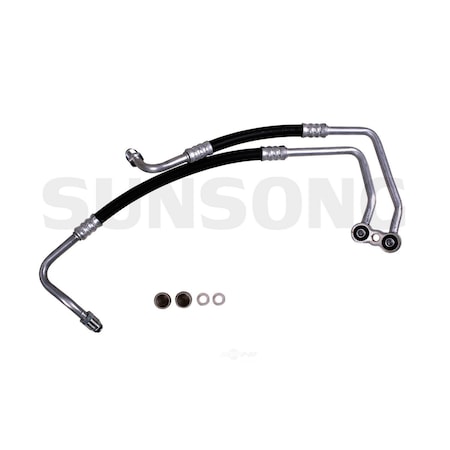 Sunsong Engine Oil Cooler Hose Assembly, 5801275 5801275