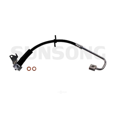 Sunsong Brake Hydraulic Hose 2007 Jeep Grand Cherokee V6 V8, 2202857 2202857