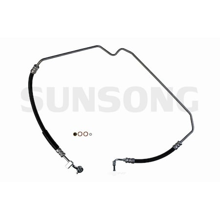 Sunsong Power Steering Pressure Line Hose Assembly, 3401712 3401712