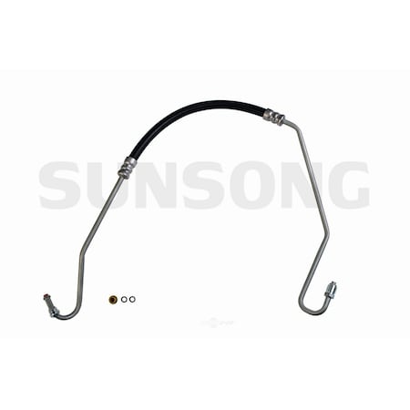 Sunsong Power Steering Pressure Line Hose Assembly, 3402033 3402033