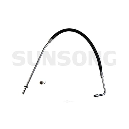 Sunsong Engine Oil Cooler Hose Assembly - Inlet (Upper), 5801008 5801008