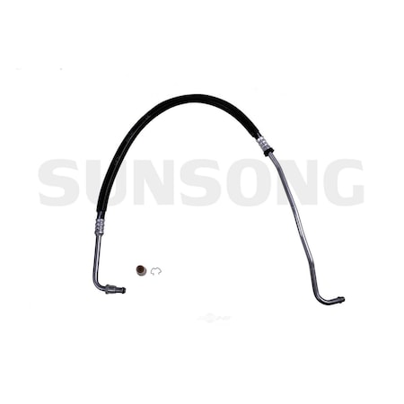 Sunsong Engine Oil Cooler Hose Assembly - Outlet (Upper), 5801278 5801278