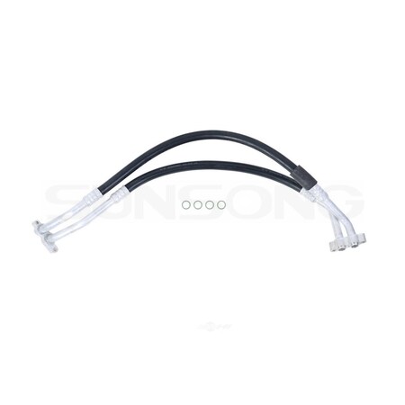 Sunsong Engine Oil Cooler Hose Assembly - Inlet and Outlet Assembly, 5801283 5801283