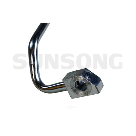 Sunsong Brake Hydraulic Hose - Front Left, 2202896 2202896