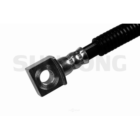 Sunsong Brake Hydraulic Hose - Rear Left, 2202924 2202924
