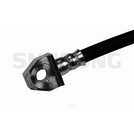Sunsong Brake Hydraulic Hose - Rear Right, 2202966 2202966