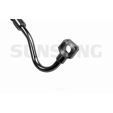 Sunsong Brake Hydraulic Hose - Front Left, 2203066 2203066