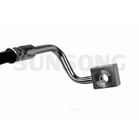 Sunsong Brake Hydraulic Hose - Front Right, 2203182 2203182