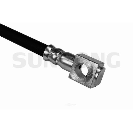 Sunsong Brake Hydraulic Hose - Front Right, 2203192 2203192