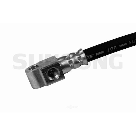 Sunsong Brake Hydraulic Hose - Rear Center, 2203407 2203407
