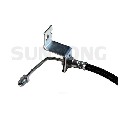 Sunsong Brake Hydraulic Hose - Rear Left, 2203667 2203667