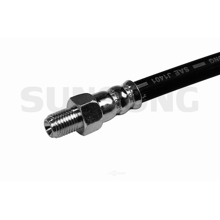Sunsong Brake Hydraulic Hose - Front Center, 2203917 2203917