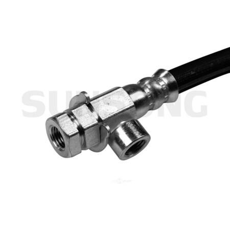 Sunsong Brake Hydraulic Hose - Front Left, 2203946 2203946