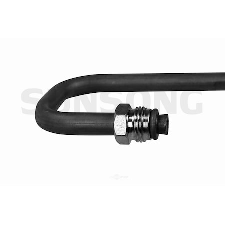 Sunsong Power Steering Pressure Line Hose Assembly-Pump To Hydroboost, 3401396 3401396