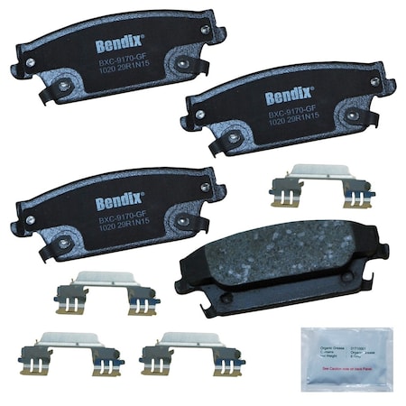 Bendix Disc Brake Pad Set, CFC1020 CFC1020