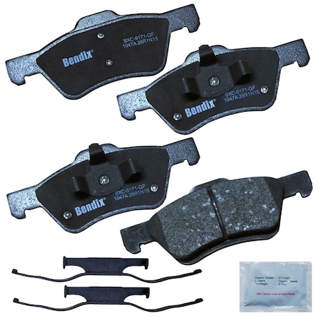 Bendix Disc Brake Pad Set 2006-2008 Ford Escape 2.3L, CFC1047A CFC1047A