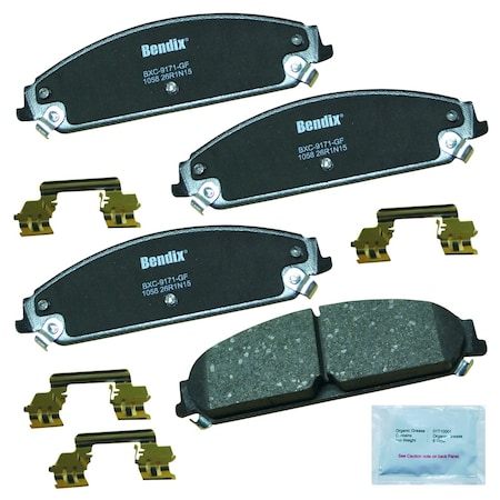 Bendix Disc Brake Pad Set, CFC1058 CFC1058