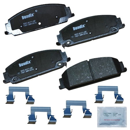 Bendix Disc Brake Pad Set, CFC1351 CFC1351
