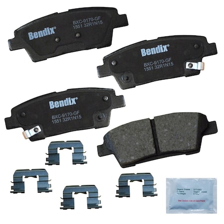 Bendix Disc Brake Pad Set, CFC1551 CFC1551