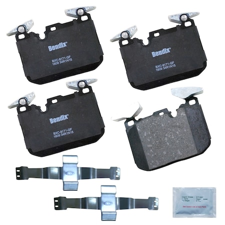 Bendix Disc Brake Pad Set, CFC1609 CFC1609