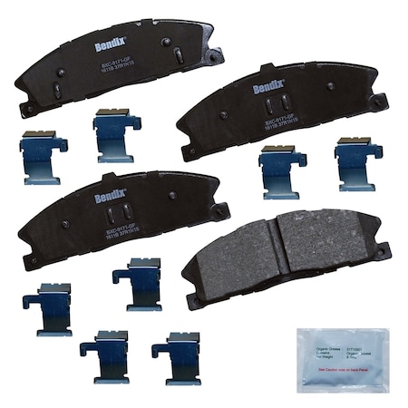 Bendix Disc Brake Pad Set, CFC1611B CFC1611B