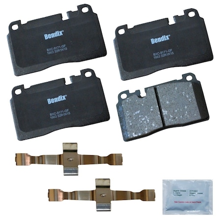 Bendix Disc Brake Pad Set, CFC1663 CFC1663