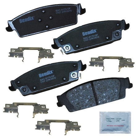Bendix Disc Brake Pad Set, CFC1707 CFC1707