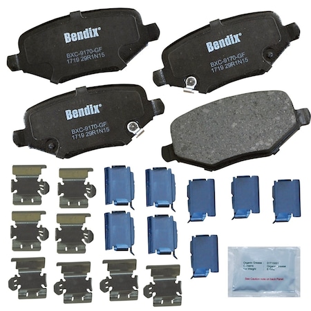 Bendix Disc Brake Pad Set, CFC1719 CFC1719