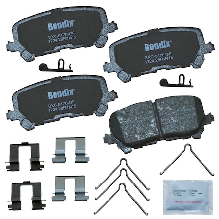 Bendix Disc Brake Pad Set, CFC1724 CFC1724