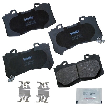 Bendix Disc Brake Pad Set, CFC1802 CFC1802