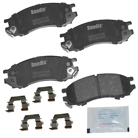 Bendix Bendix Premium Copper Free Ceramic BPR, CFC507 CFC507