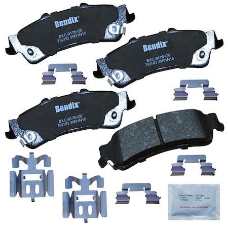 Bendix Disc Brake Pad Set, CFC792HD CFC792HD